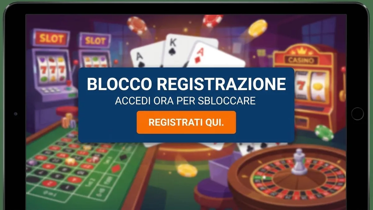 Registrazione con bonus